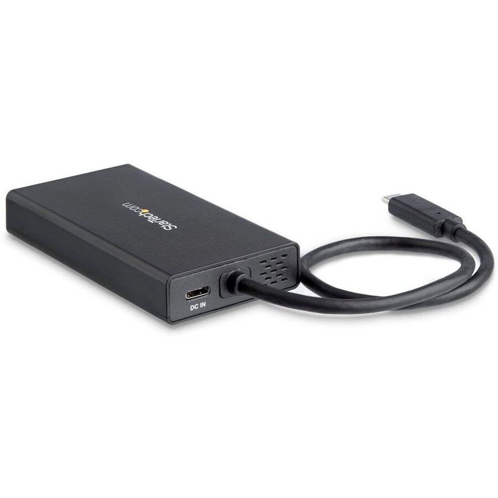 StarTech.com DKT30CHPD StarTech.com USB-C Multiport Adapter - USB-C Travel Dock w/ 4K HDMI - 60W PD Pass-Through, GbE, 2x USB-A - Mini USB Type-C Docking Station