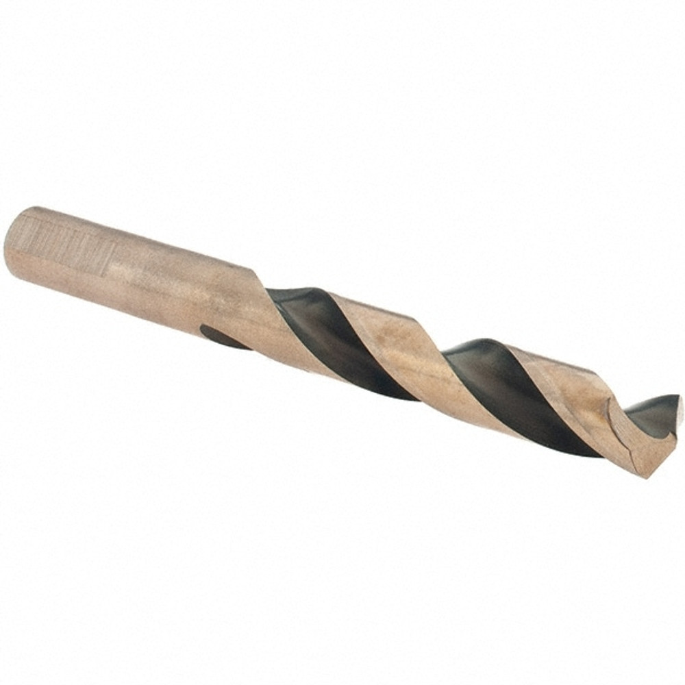 MSC D20925 Mechanics Drill Bit: 29/64" Dia, 135 ° Point, High Speed Steel, Weldon Shank, Split Point