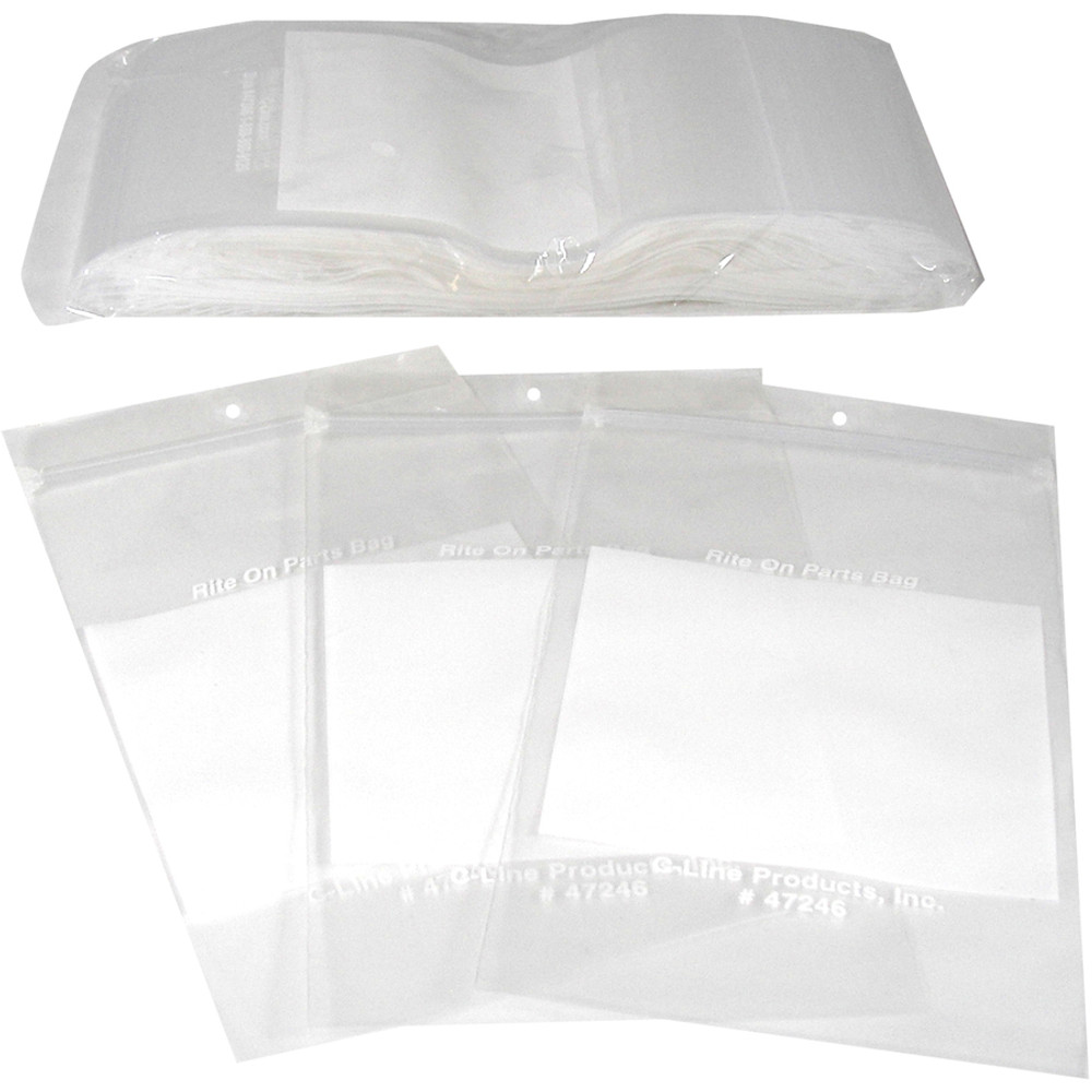 C-Line Products, Inc C-Line 47246 C-Line Write-On Poly Bags