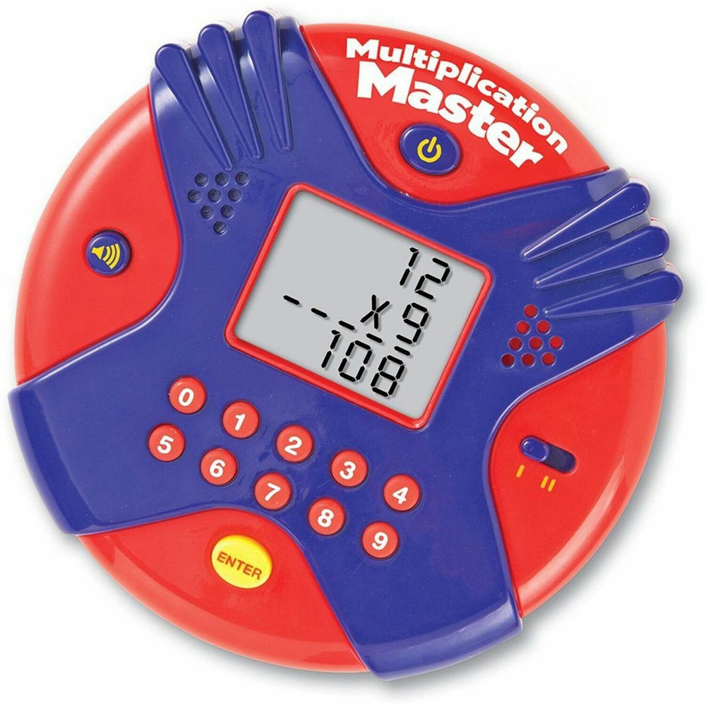 Learning Resources LER6967 Learning Resources Multiplication Master Electronic Flash Card Game