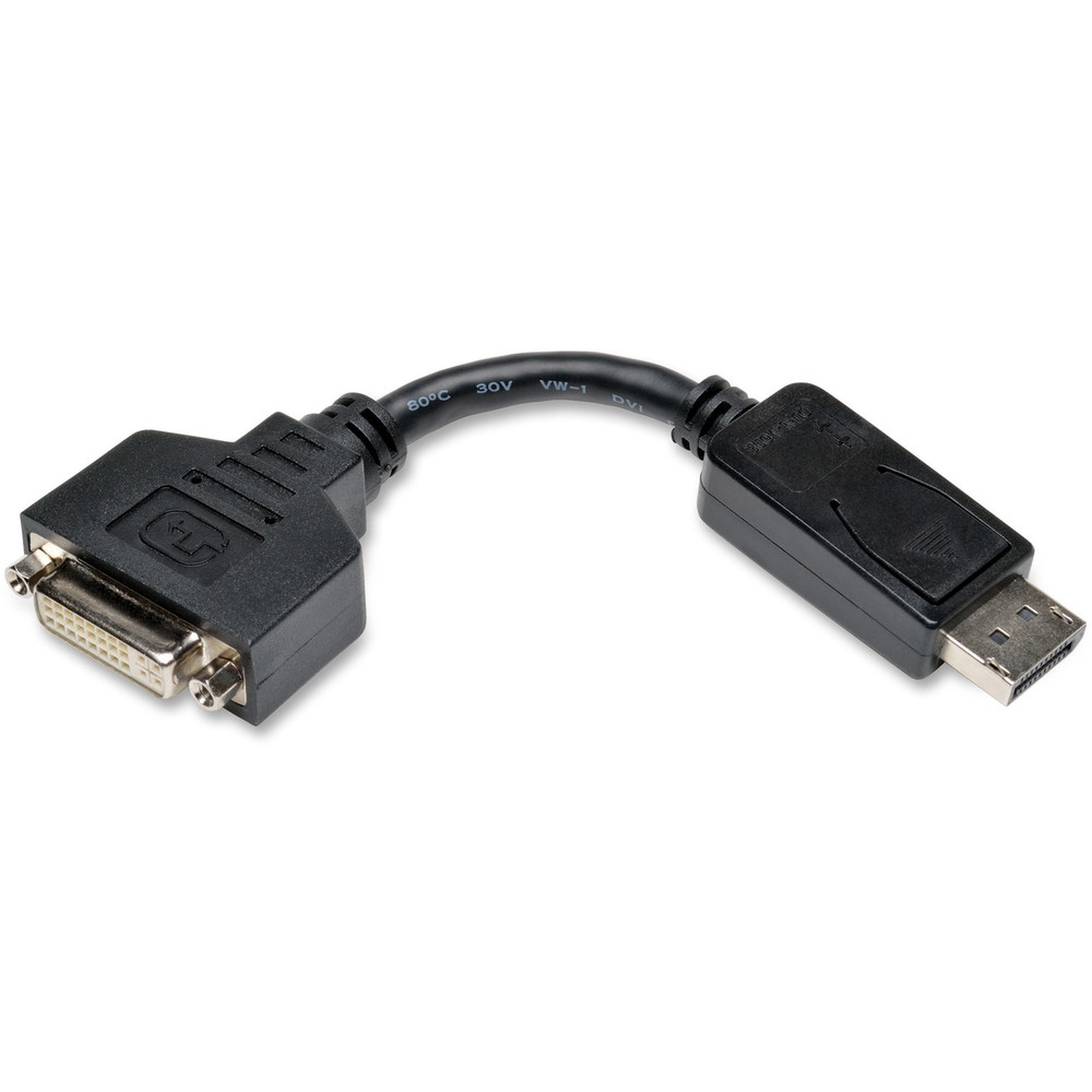 Tripp Lite by Eaton P134-000 Eaton Tripp Lite Series DisplayPort to DVI-I Adapter Cable (M/F), 6 in. (15.2 cm)