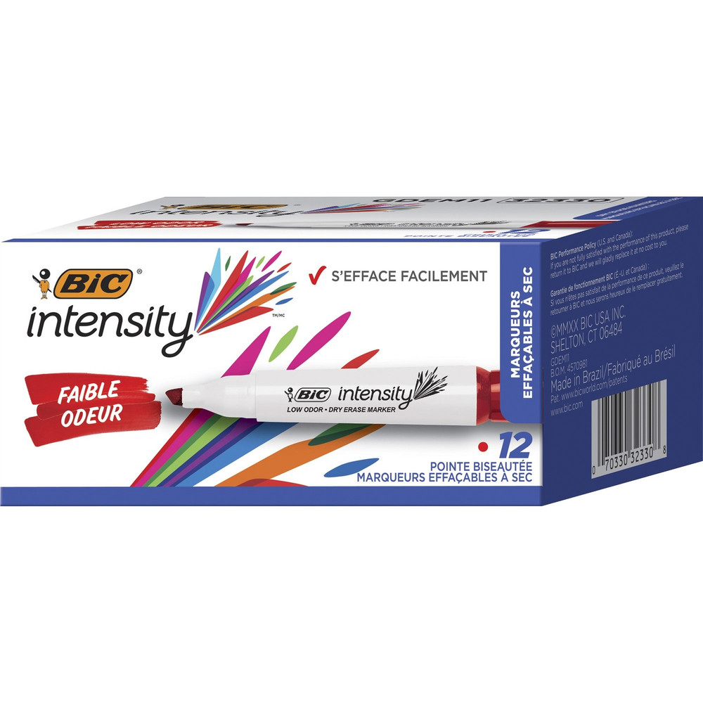BIC GDEM11RD BIC Intensity Low Odor Dry Erase Markers
