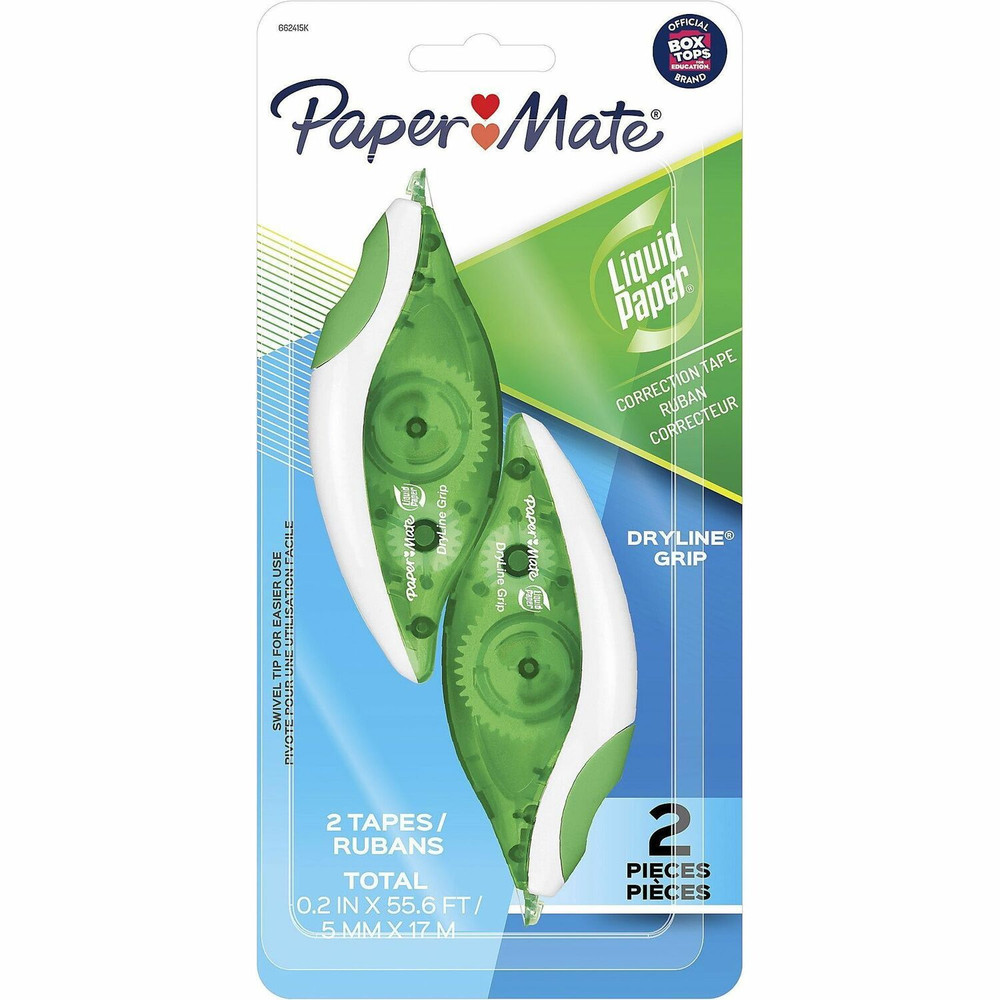 Newell Brands Paper Mate 662415K Paper Mate DryLine Grip Correction Tape