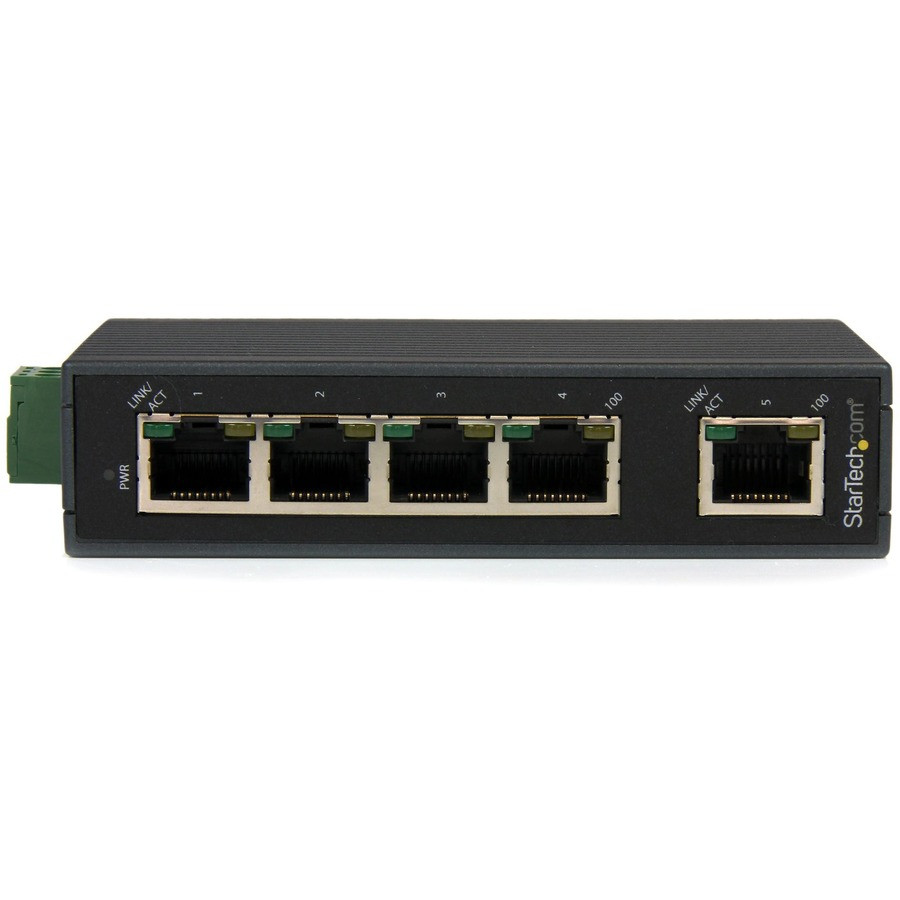 StarTech.com IES5102 StarTech.com 5 Port Industrial Ethernet Switch - DIN Rail Mountable