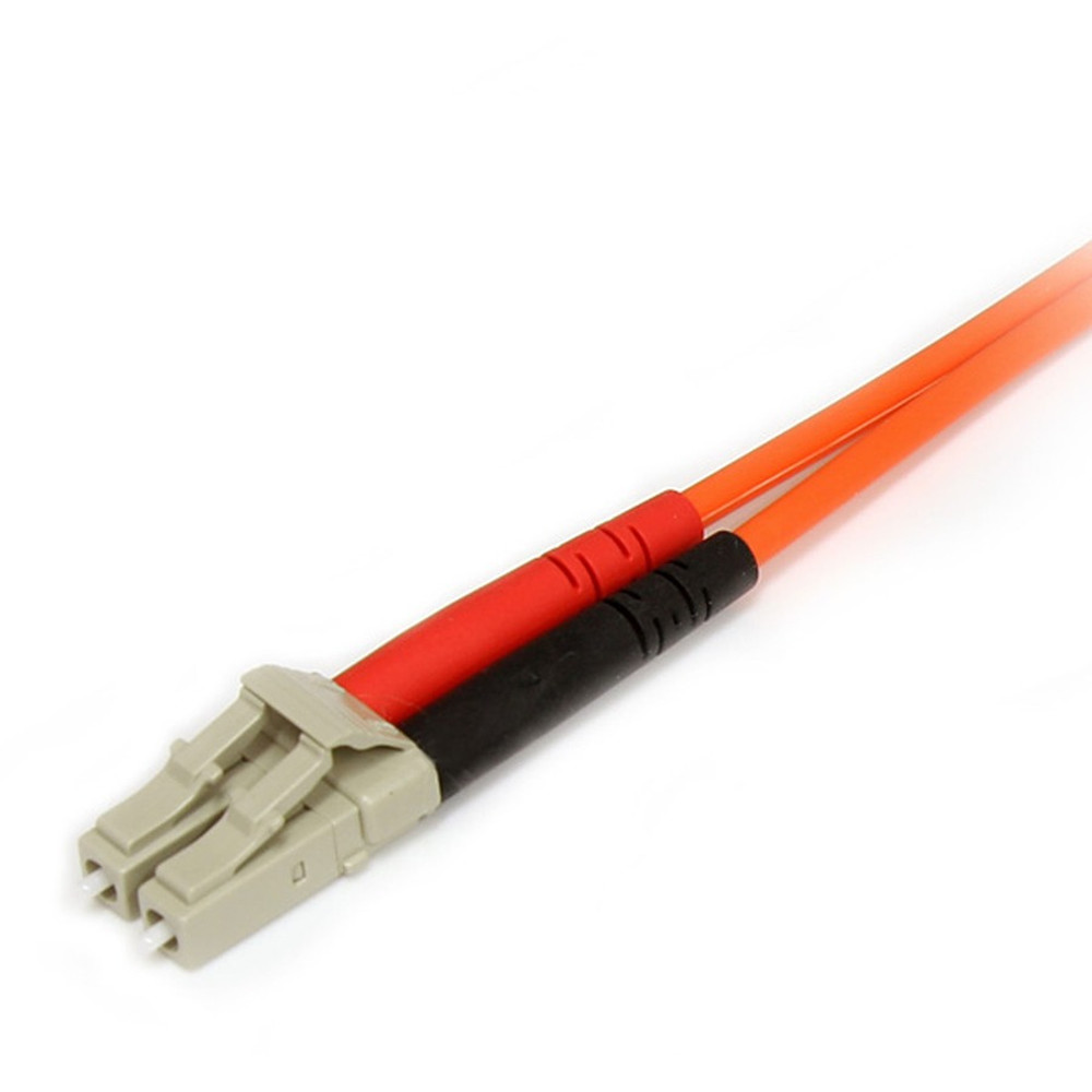 StarTech.com FIBLCSC2 StarTech.com 2m Fiber Optic Cable - Multimode Duplex 62.5/125 - LSZH - LC/SC - OM1 - LC to SC Fiber Patch Cable