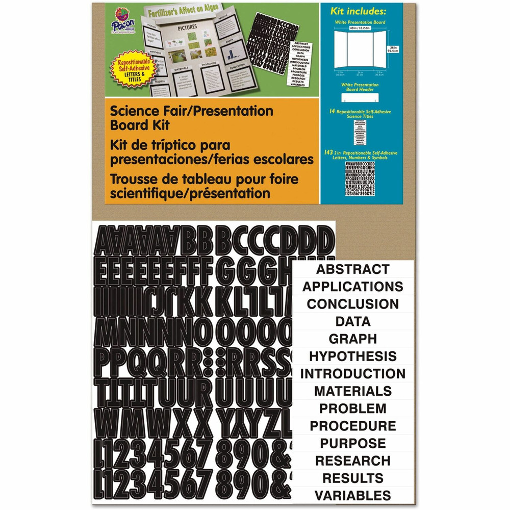 Dixon Ticonderoga Company Dixon 3793 Pacon Science Fair Presentation Board