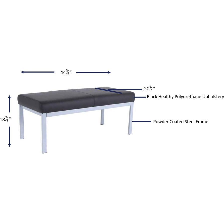 Lorell 66999 Lorell Healthcare Reception Guest Bench