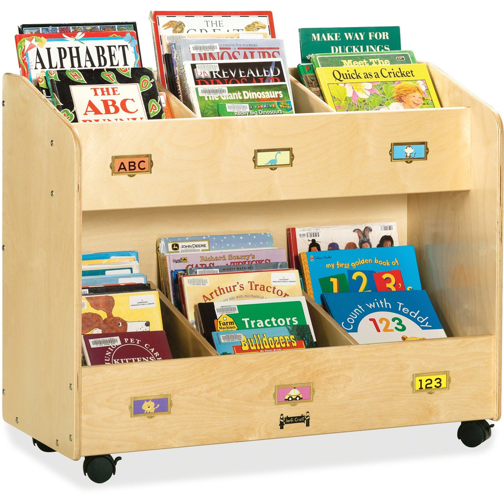 Jonti-Craft, Inc Jonti-Craft 5368JC Jonti-Craft Mobile Section Book Storage Organizer