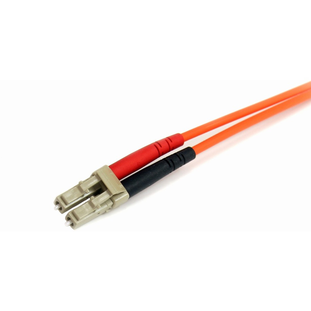 StarTech.com FIBLCST1 StarTech.com 1m Fiber Optic Cable - Multimode Duplex 62.5/125 - LSZH - LC/ST - OM1 - LC to ST Fiber Patch Cable