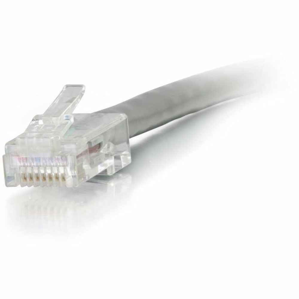 C2G 04064 C2G 1ft Cat6 Non-Booted Unshielded (UTP) Ethernet Network Cable - Gray