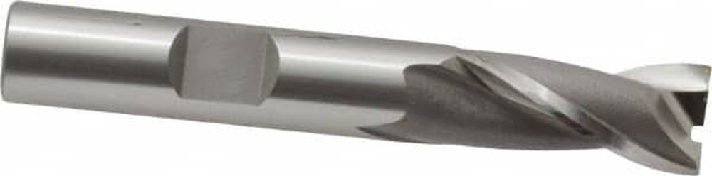 OSG 5209500 Square End Mill: 13/32" Dia, 13/16" LOC, 2 Flutes, Cobalt