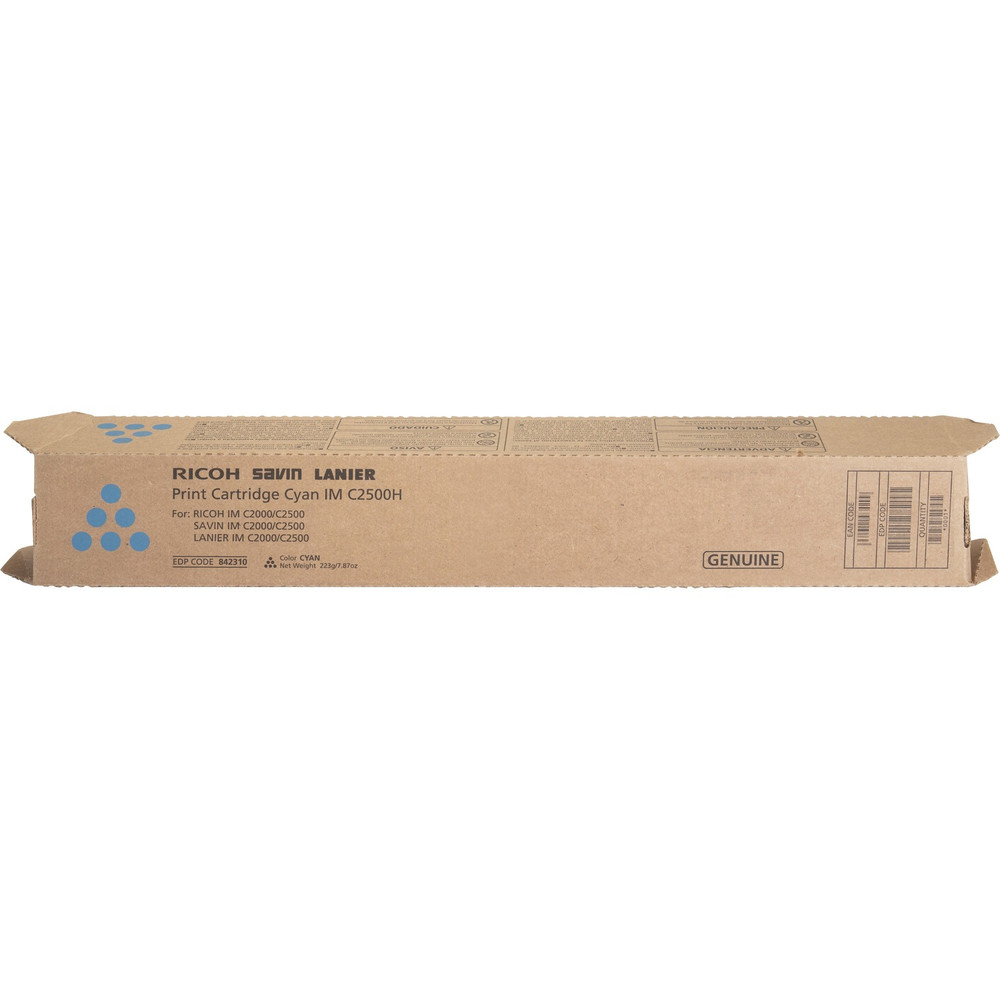 Ricoh Imaging Company, Ltd. Ricoh 842310 Ricoh Original Laser Toner Cartridge - Cyan - 1 Each