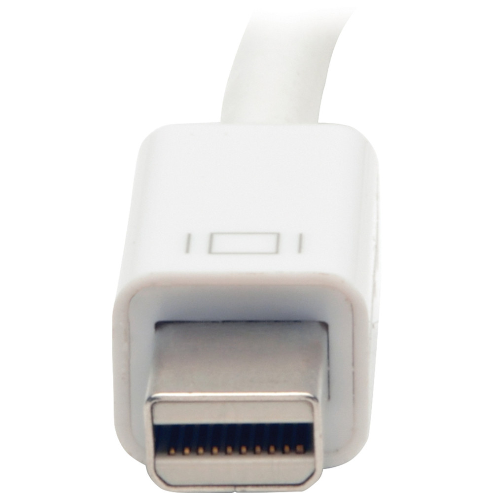 Tripp Lite by Eaton Keyspan P137-06N-VGA Tripp Lite by Eaton Keyspan Mini DisplayPort to Active VGA Adapter, Video Converter (M/F), White, 6-in. (15.24 cm)