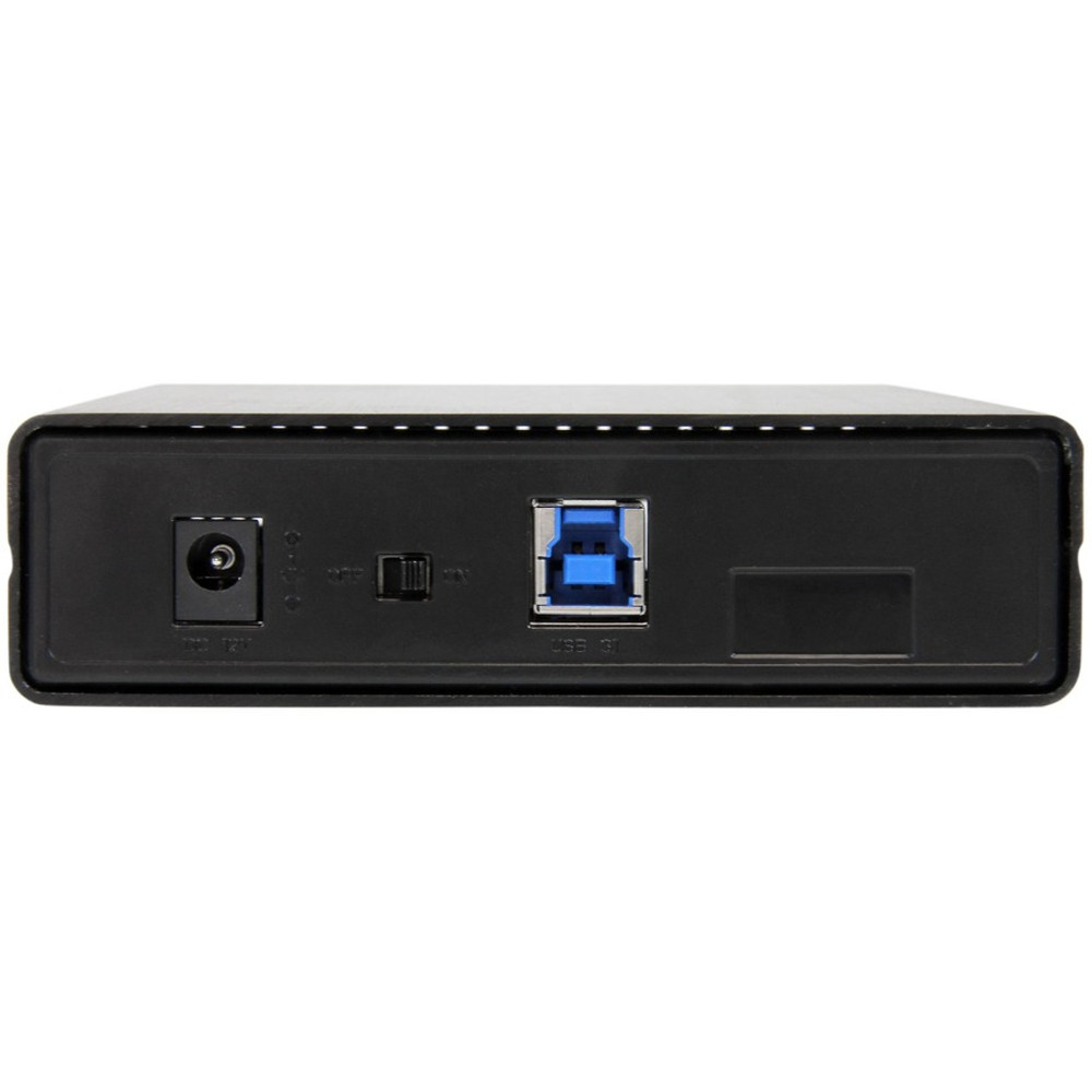 StarTech.com S351BU313 StarTech.com USB 3.1 (10Gbps) Enclosure for 3.5" SATA Drives - Supports SATA 6 Gbps - Compatible with USB 3.0 and 2.0 Systems