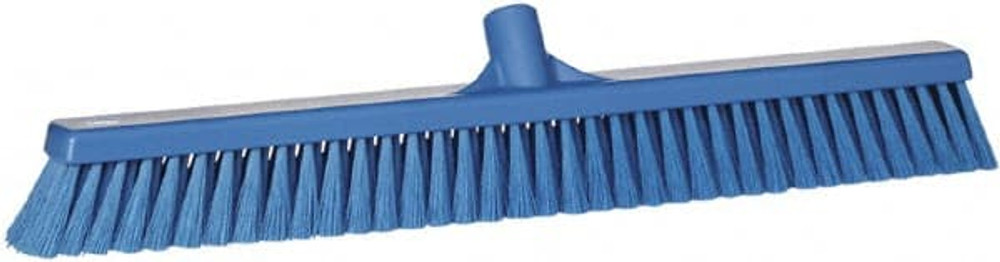 Vikan 31993 Push Broom: 24" Wide, Polyester Bristle