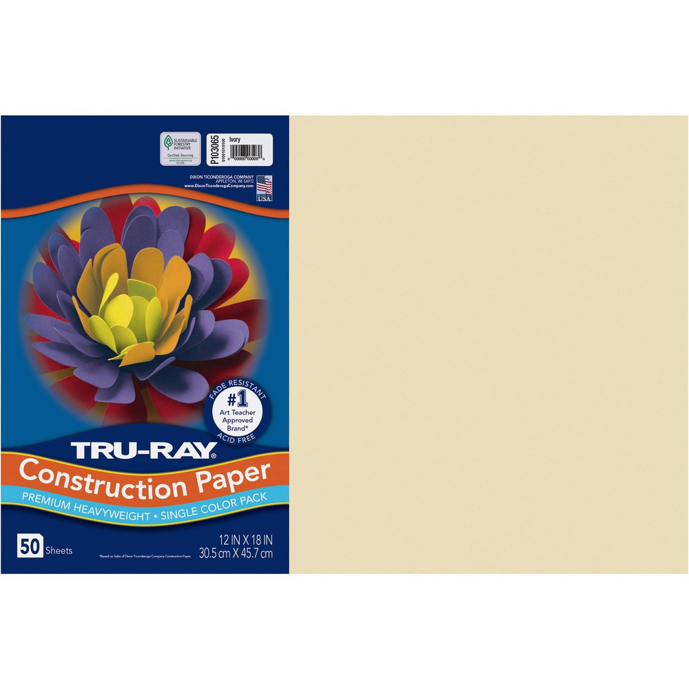 Dixon Ticonderoga Company Dixon P103065 Tru-Ray Construction Paper