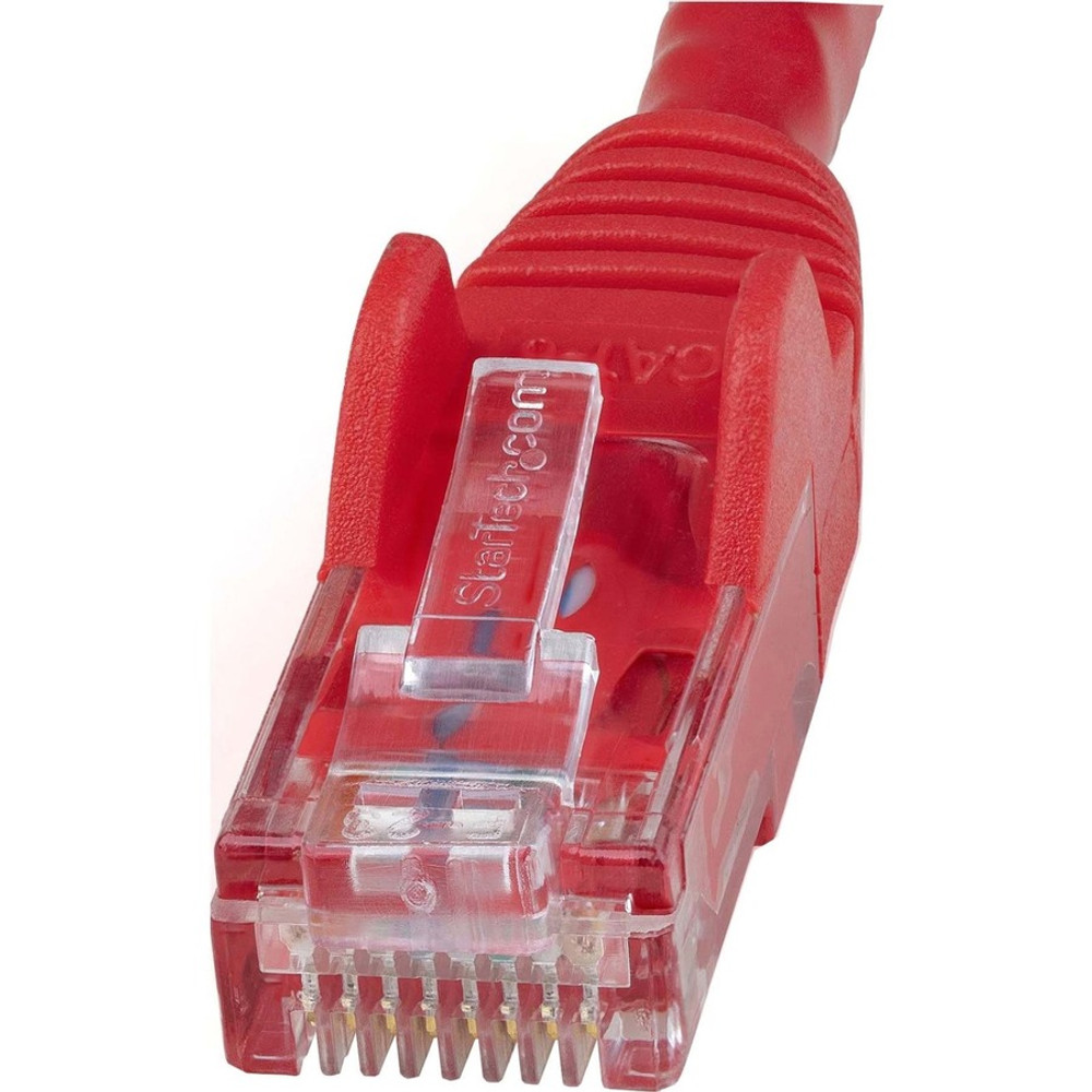 StarTech.com N6PATCH35RD StarTech.com 35ft CAT6 Ethernet Cable - Red Snagless Gigabit - 100W PoE UTP 650MHz Category 6 Patch Cord UL Certified Wiring/TIA