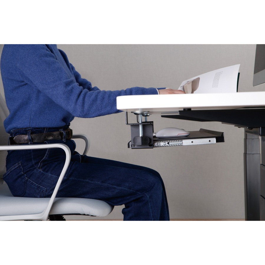 Kantek, Inc Kantek KT175 Kantek Clamp Mount for Keyboard - Black