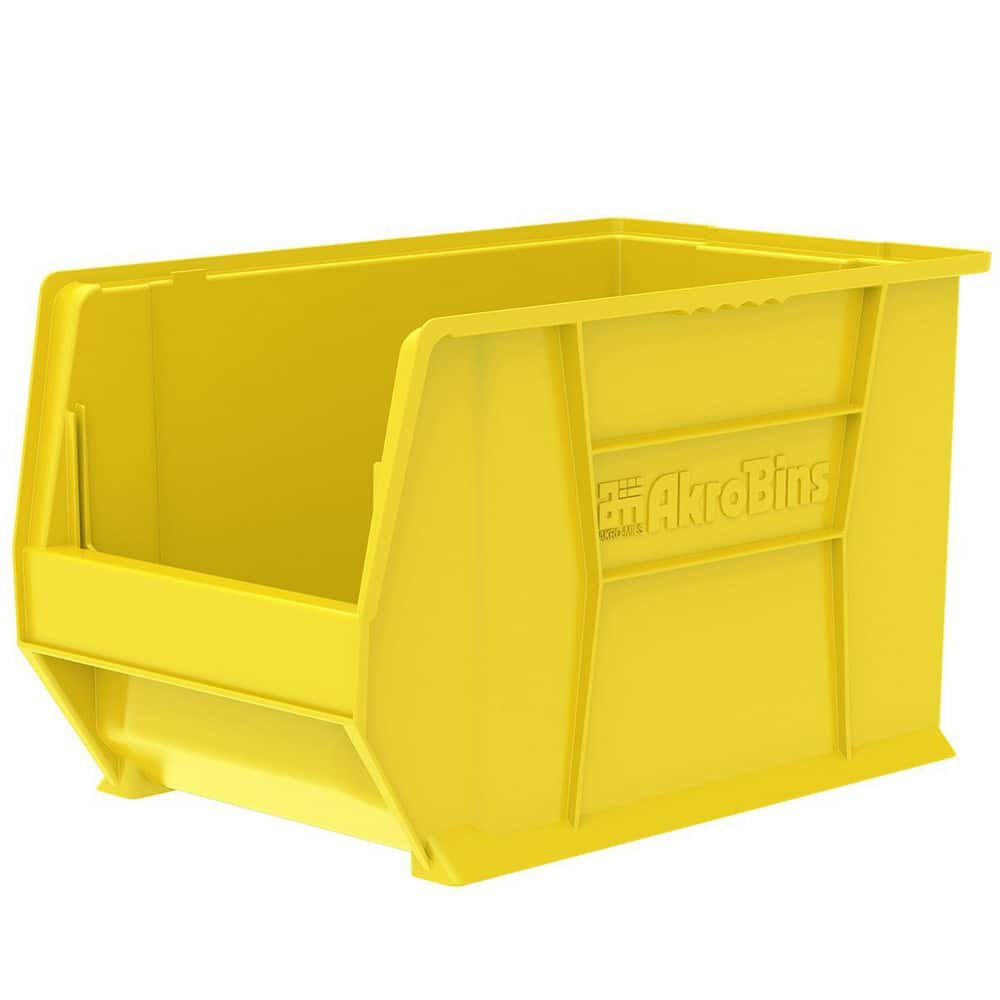 Akro-Mils 30282YELLOW Plastic Hopper Stacking Bin: Yellow
