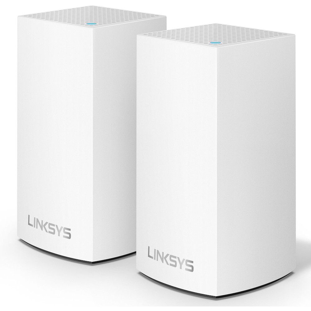 Linksys WHW0102 Linksys Velop Intelligent Mesh WiFi System- 2-Pack White (AC1300)