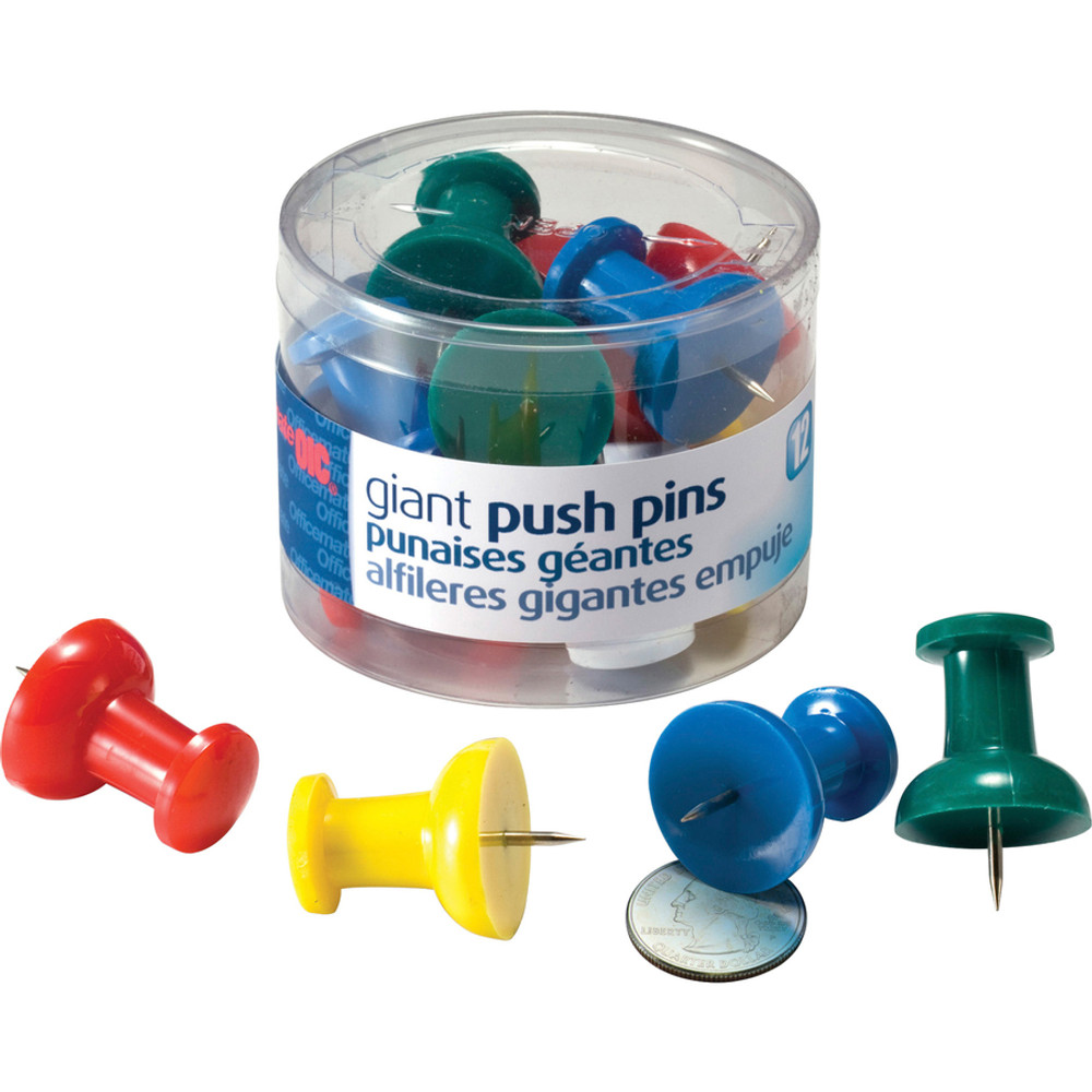 Officemate, LLC Officemate 92902 Officemate Giant Push Pins