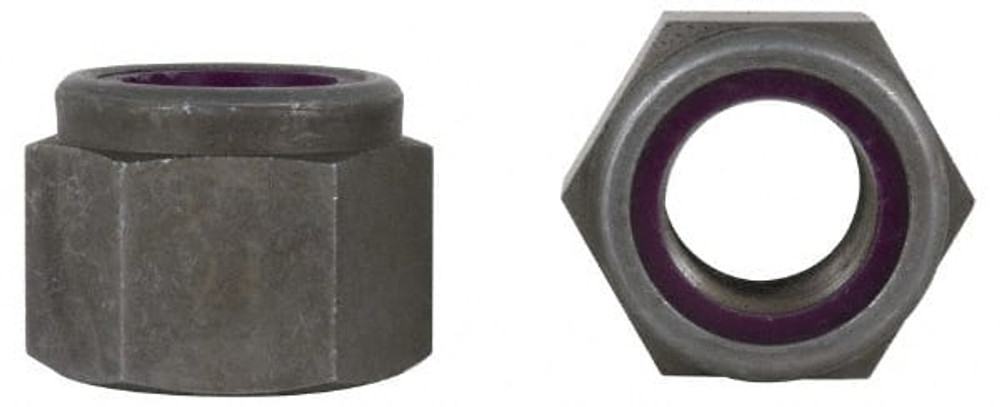 Value Collection 31-NU-31C Hex Lock Nut: Insert, Nylon Insert, 5/16-18, Grade 18-8 Stainless Steel