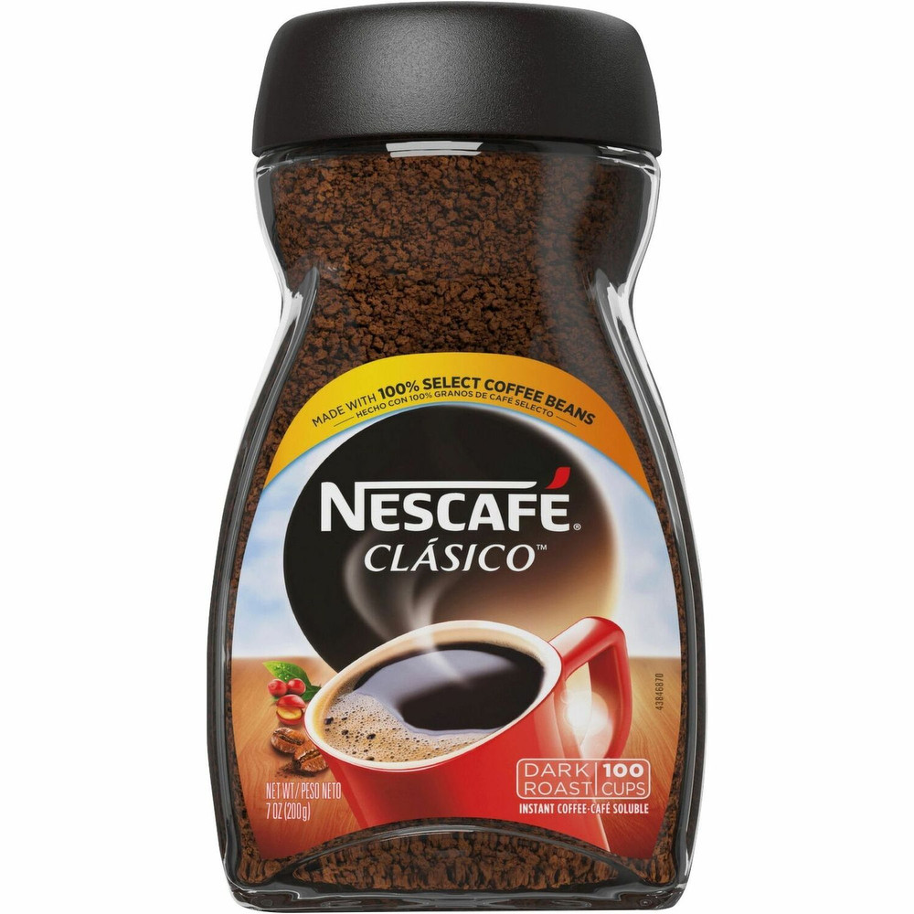 Nestle S.A Nescafe 46123 Nescafe Clasico Dark Roast Instant Coffee