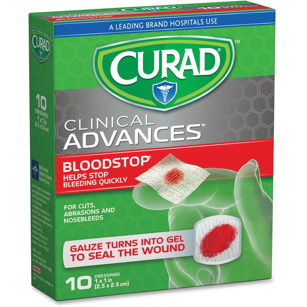 Medline Industries, Inc Curad CUR0055RB Curad Blood Stop Gauze Packets