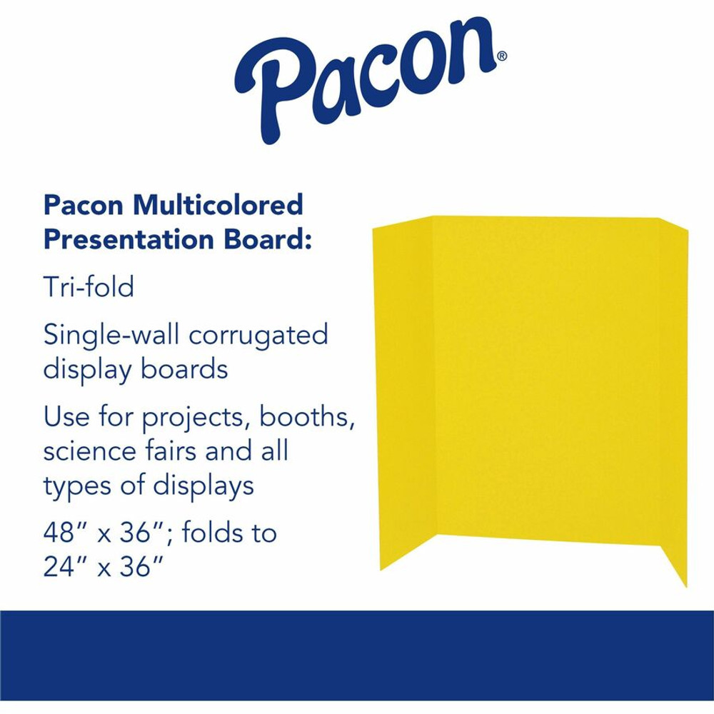 Dixon Ticonderoga Company Dixon P3769 Pacon Single Wall Presentation Board