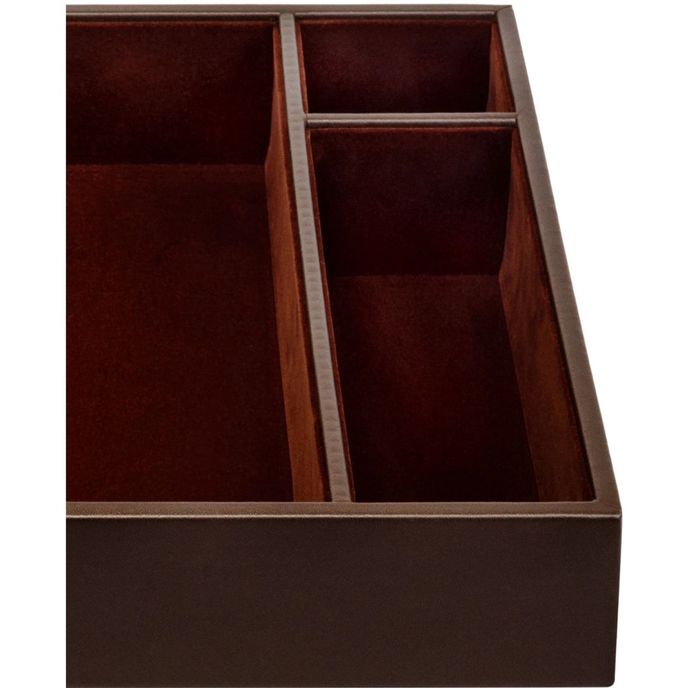 Dacasso Limited, Inc Dacasso A3340 Dacasso Leatherette Conference Room Organizer Tray