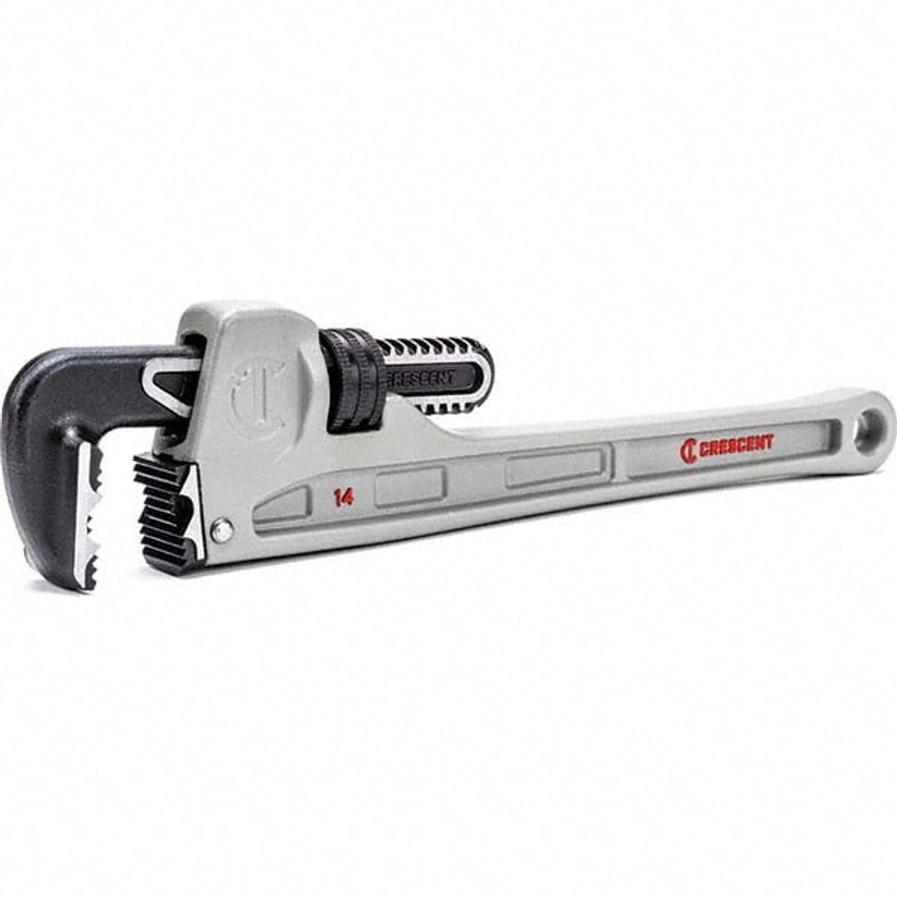 Crescent CAPW14 Straight Pipe Wrench: 14" OAL, Aluminum