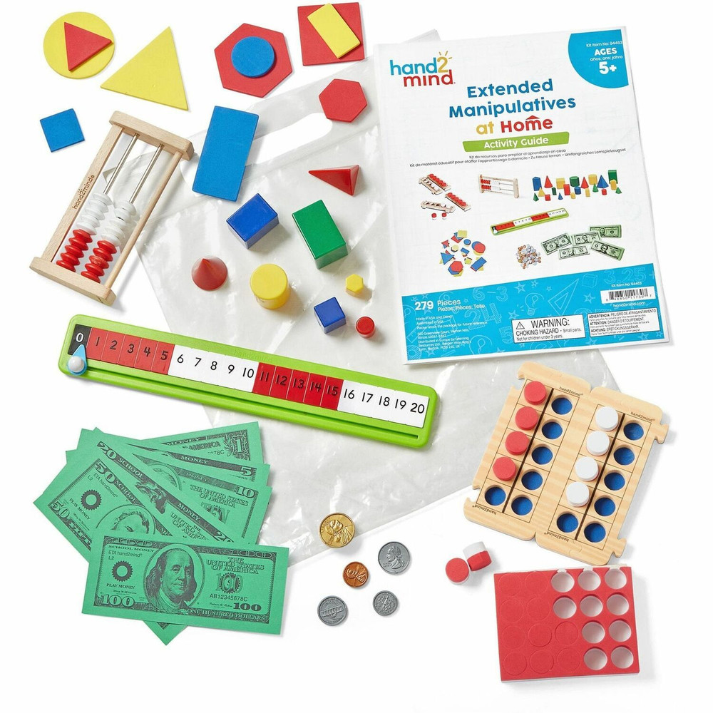 Learning Resources H2M94463 Learning Resources K-2 Extended Math Manipulatives Kit