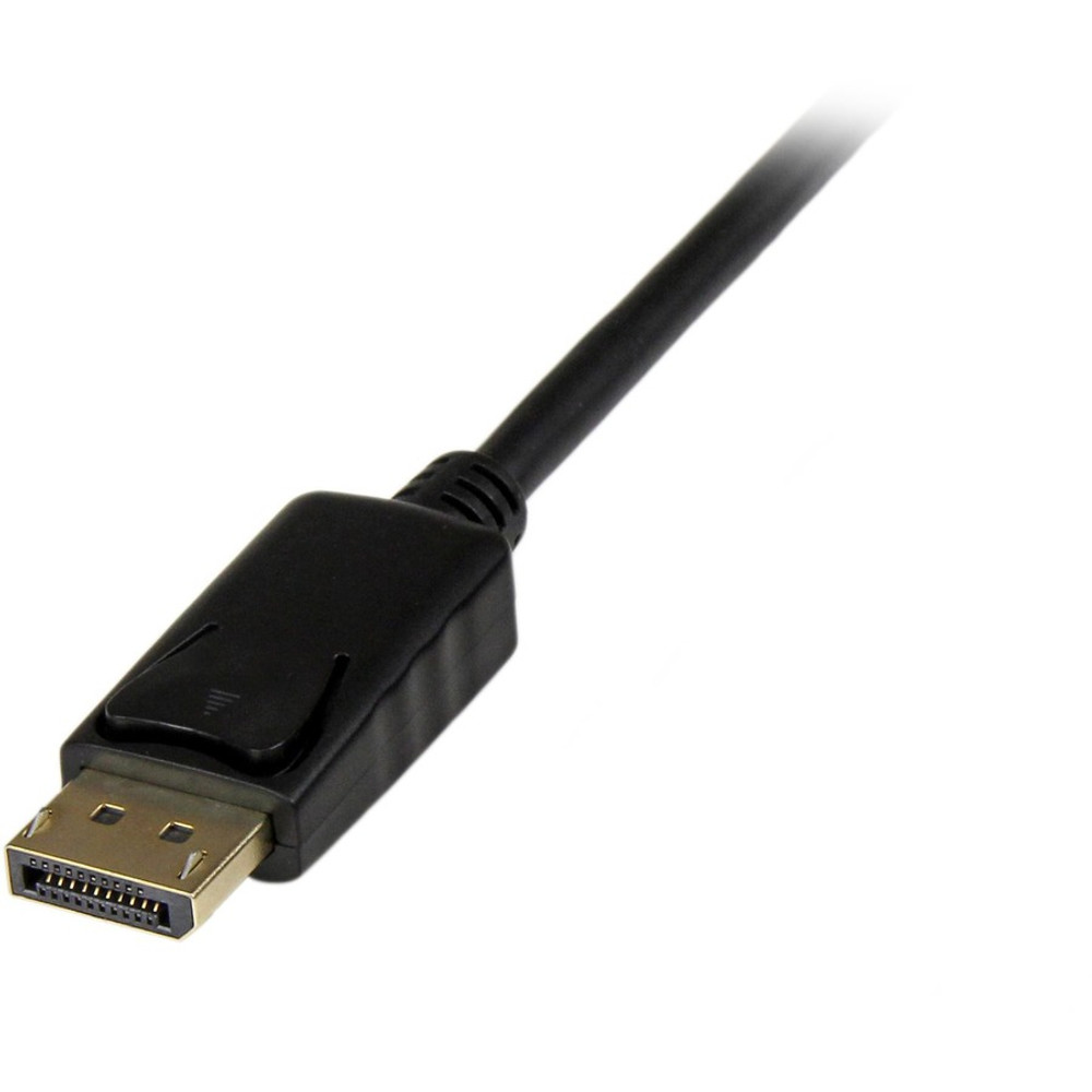 StarTech.com DP2DVIMM6BS StarTech.com 6ft (1.8m) DisplayPort to DVI Cable, 1080p, Active DisplayPort to DVI-D Adapter/Converter Cable, DP 1.2 to DVI Monitor Cable