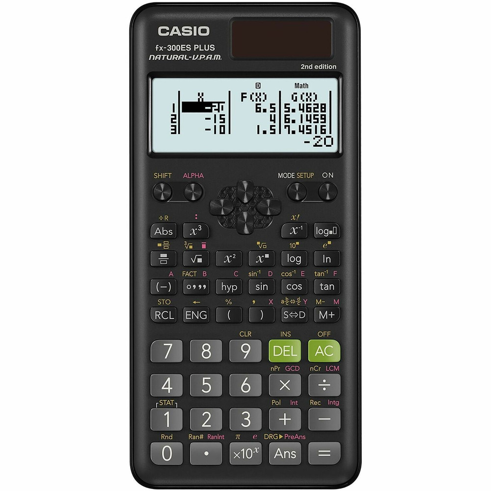 Casio Computer Co., Ltd Casio FX-300ESPLS2-S Casio fx-300ES PLUS 2nd Edition Standard Scientific Calculator