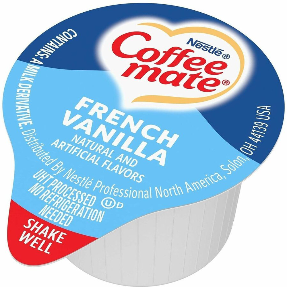 Nestle Professional Coffee mate 35170 Coffee mate French Vanilla Liquid Creamer Singles - Gluten-Free