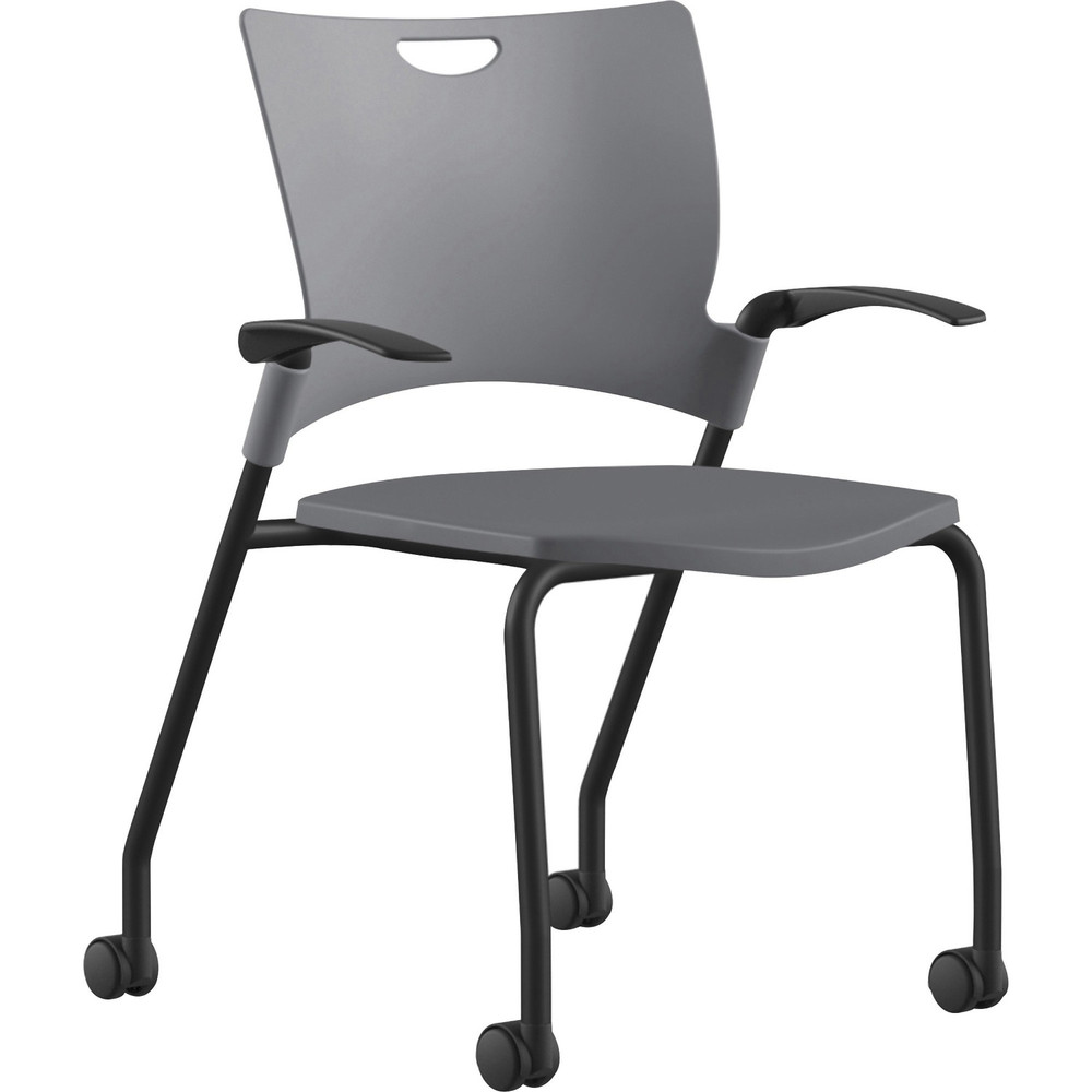 9 to 5 Seating 1315A12BFP14 9 to 5 Seating Bella Fixed Arms Mobile Stack Chair
