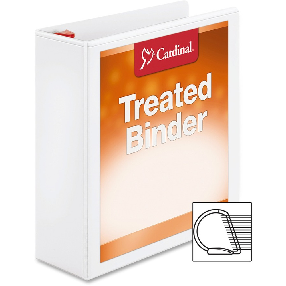 TOPS Products Cardinal 32130 Cardinal Locking Slant-D ClearVue Binder