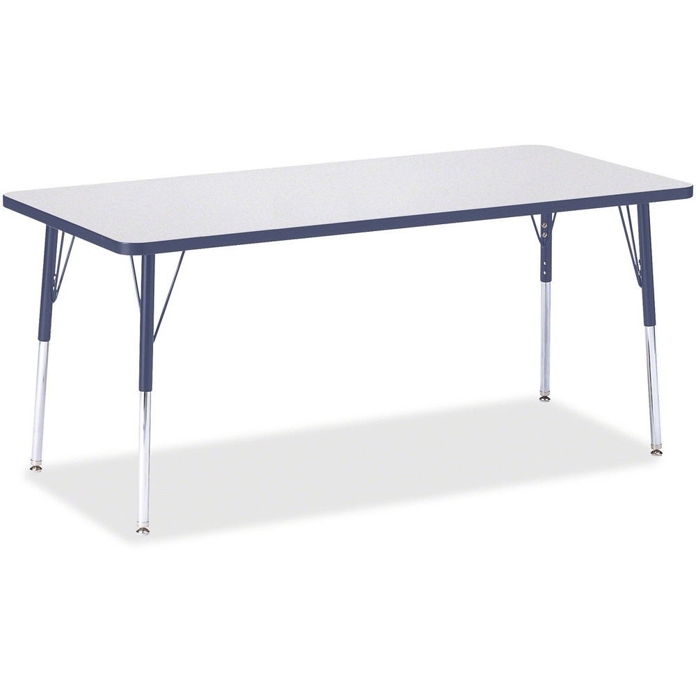 Jonti-Craft, Inc Jonti-Craft 6413JCA112 Jonti-Craft Berries Adult Height Color Edge Rectangle Table