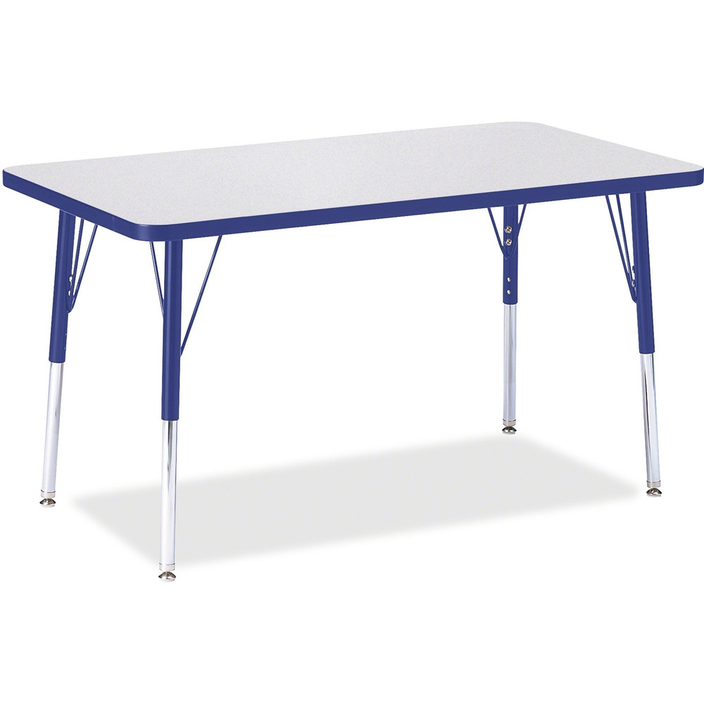 Jonti-Craft, Inc Jonti-Craft 6478JCA003 Jonti-Craft Berries Adult Height Color Edge Rectangle Table