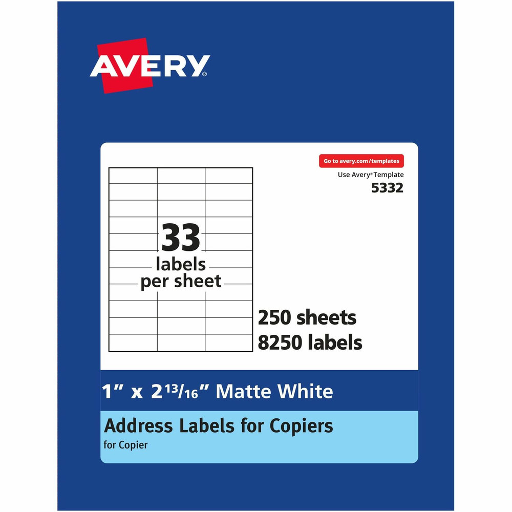 Avery Avery&reg; 5332 Avery&reg; Copier Address Labels