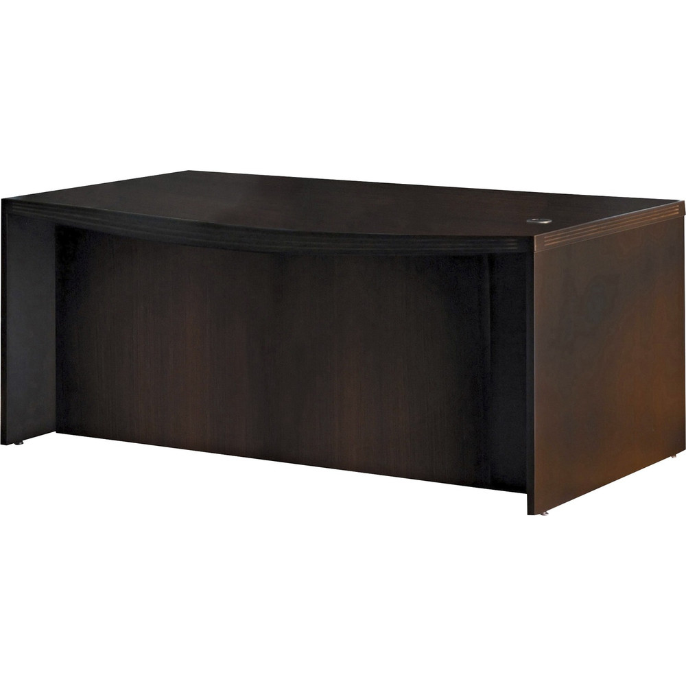 Safco Products Safco ABD7242LDC Safco Aberdeen Series 72" Bow Front Desk