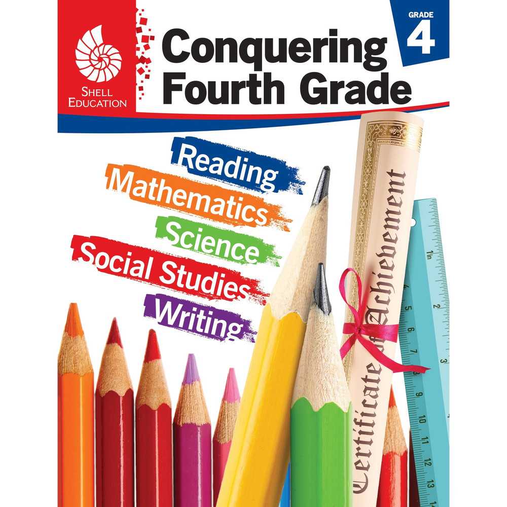 Shell Education 100712 Shell Education Conquering Home/Classwork Book Set Printed Book