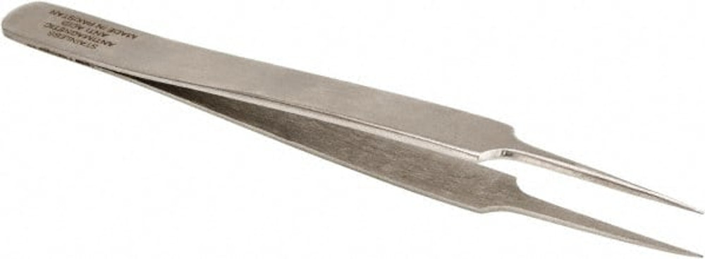 Aven 18062USA Precision Tweezer: 5-SA, Tapered Ultra Fine & Subminiature Assembly Tip, 4-1/2" OAL