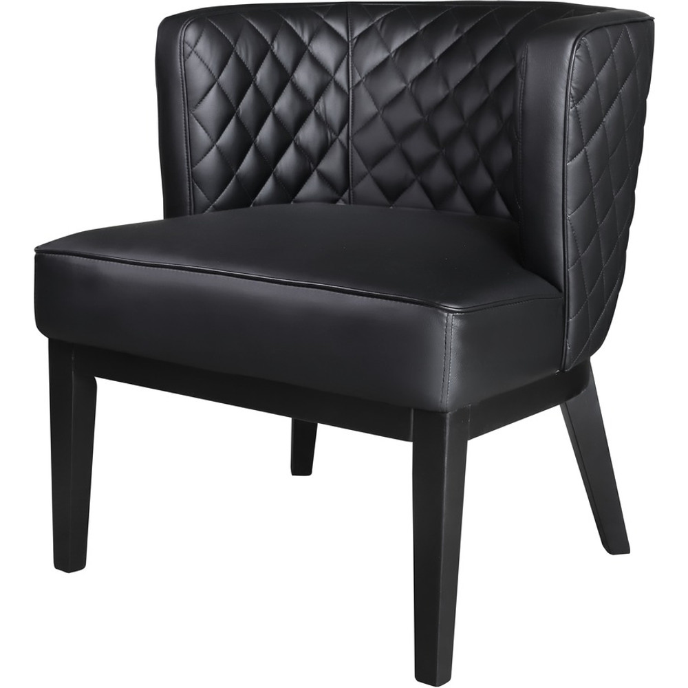 Norstar Office Products Inc Boss B529QBKBK Boss Ava Accent Chair