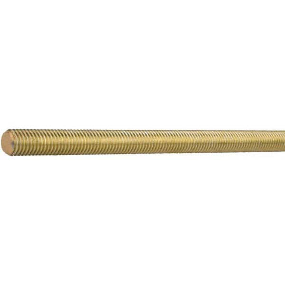 Value Collection 07098 Threaded Rod: 3/8-16, 12' Long, Alloy Steel