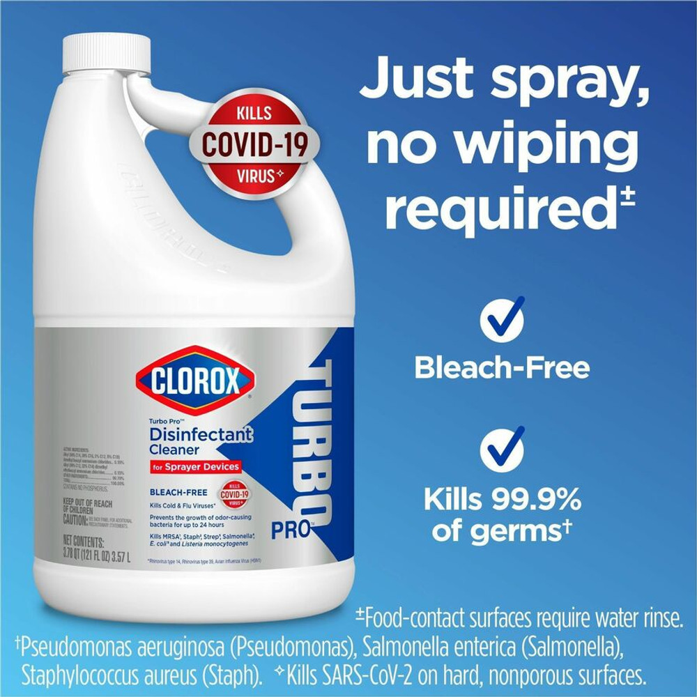 The Clorox Company Clorox 60091 Clorox Turbo Pro Disinfectant Cleaner for Sprayer Devices