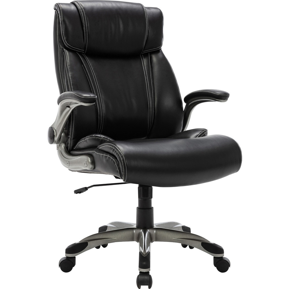 Lorell SOHO 81803 SOHO High-back Office Chair Flip with Armrest