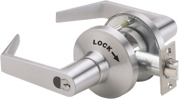 Ability One Vestibule/Classroom/Security Lever Lockset for 1-3/4 to 2-1/4" Thick Doors 534000NIB0135