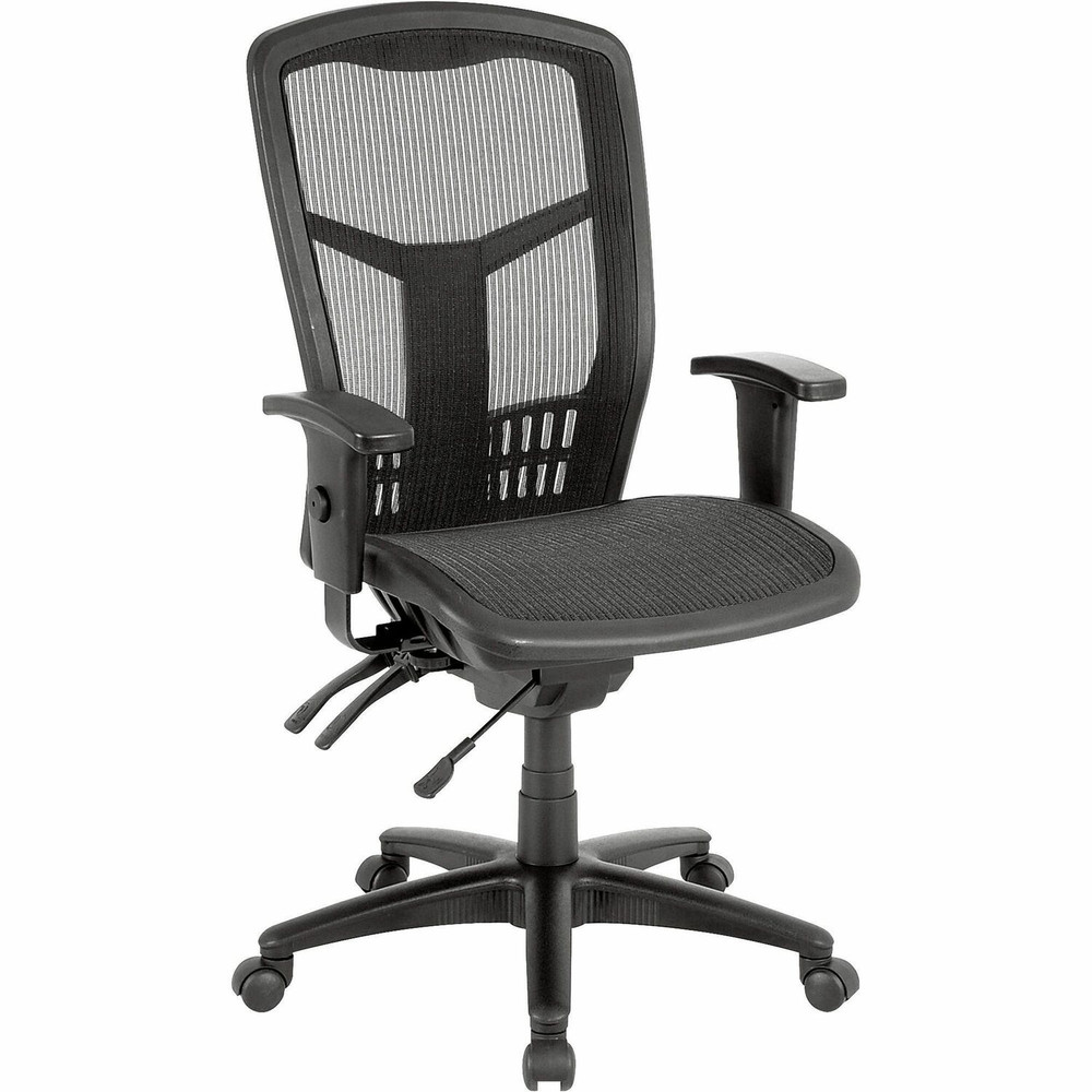 Lorell 86905 Lorell Executive Mesh High-Back Swivel Office Chair