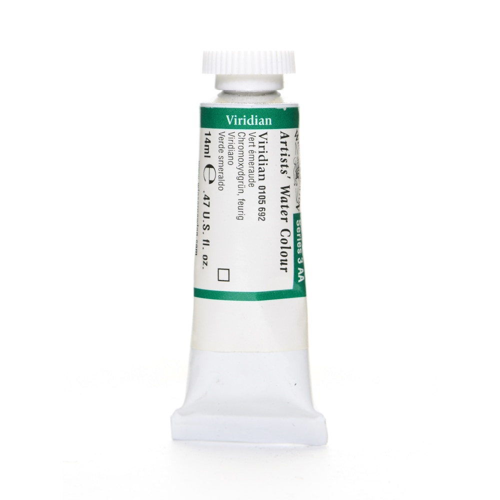 WINSOR & NEWTON 0105692  Professional Watercolors, 14 mL, Viridian, 692